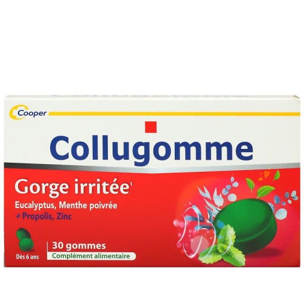 Collugomme Pâte 30 gommes