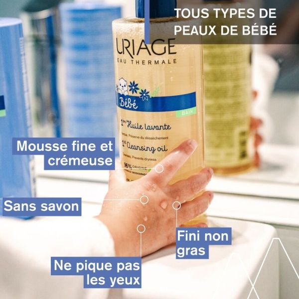 -1ère Huile Lavante BÉBÉ - 500 ml