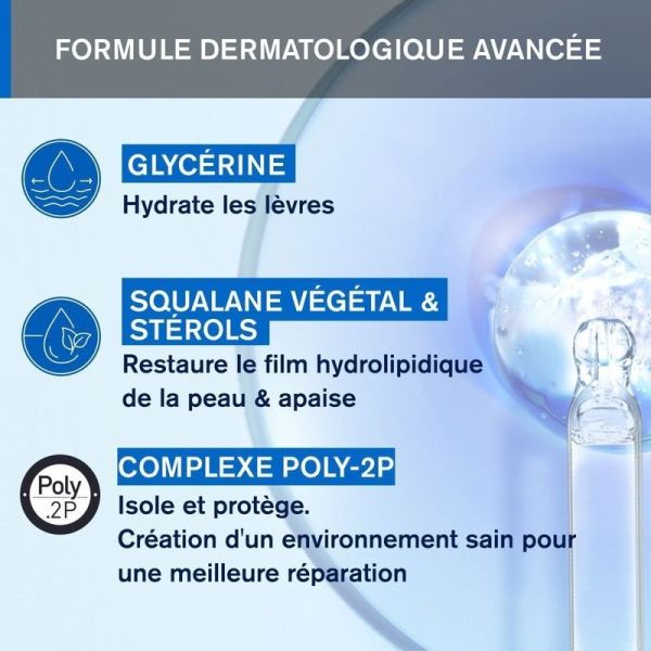 BARIÉDERM-CICA+ Baume Lèvres Réparateur - 15 ml