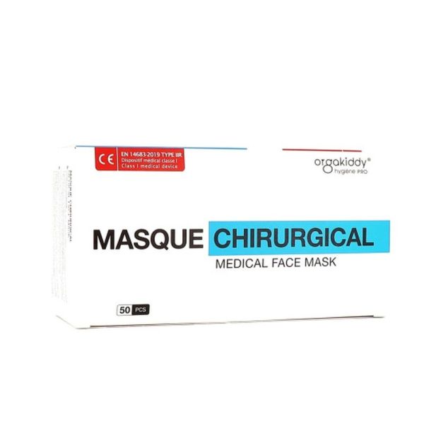 Masque Chirurgical Type IIR - 50 unités