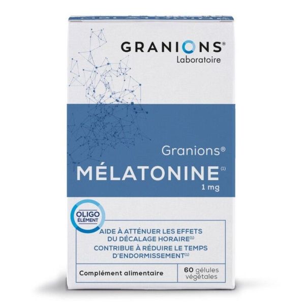 Mélatonine 1 mg - 60 gélules