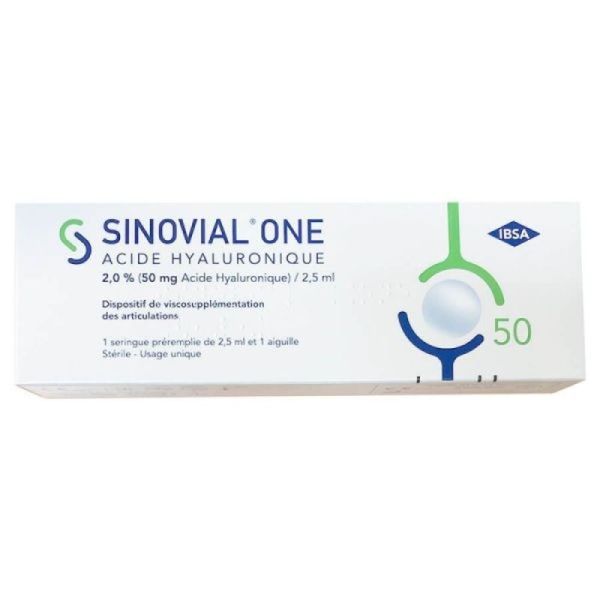 Sinovial One S Solution injectable - 2,5ml