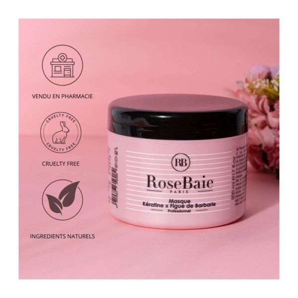 Masque à la Kératine et Figue de Barbarie - 500 ml