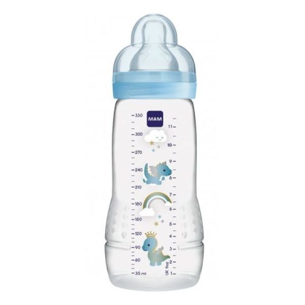 Easy Active Biberon +6 mois bleu débit X - 330ml