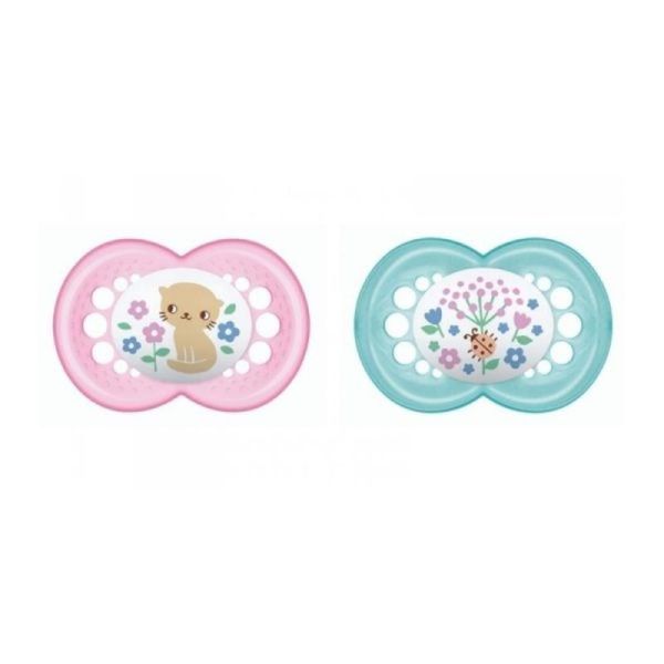 Original Classique Sucette Silicone - 2 pièces - 18m+