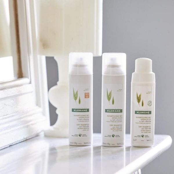 Avoine Shampoing sec au lait d'Avoine - Sans gaz - 50gr