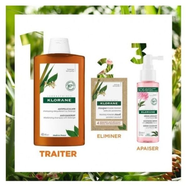 Shampoing rééquilibrant antipelliculaire au Galanga - 400ml