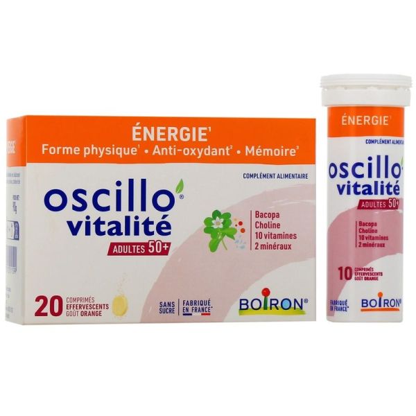 Oscillo Vitalité 50+ - 20 comprimés