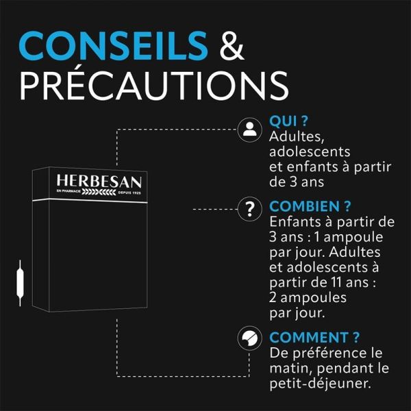 Immunité Fonctions Cognitives - 20 ampoules