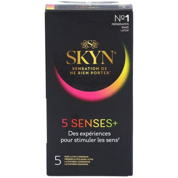 Skyn 5 Senses - 5 Préservatifs