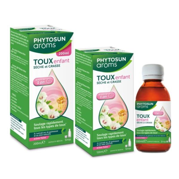 Respiration Sirop Toux Enfant Sèche et Grasse