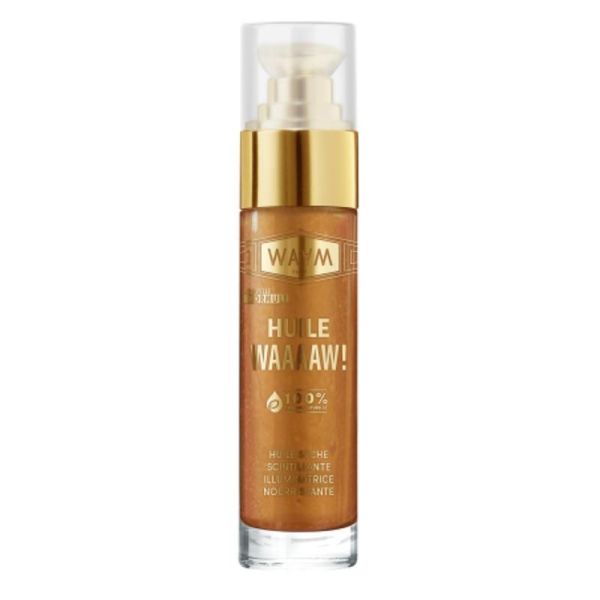 Collection solaire WAAAAW! Huile scintillante WAAAAW! - 50ml
