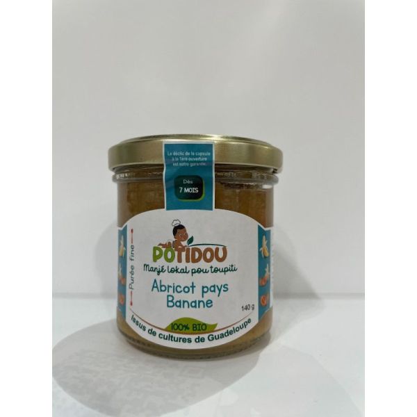 Potidou Abricot pays Banane - 140g