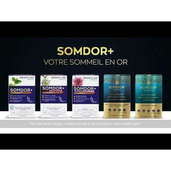 Construction musculaire Somdor+ - 30 comprimés