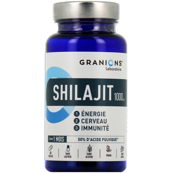 Shilajit 1000 mg - 60 gélules