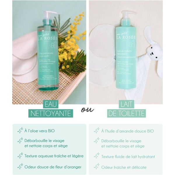 Eau nettoyante bébé - 400 mL
