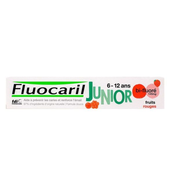 Fluocaril Junior Dentifrice 6-12 Ans - 75ml