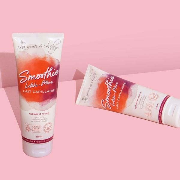 Smoothie Litchi-Mûre - Lait sans rinçage très nourrissant - 250ml