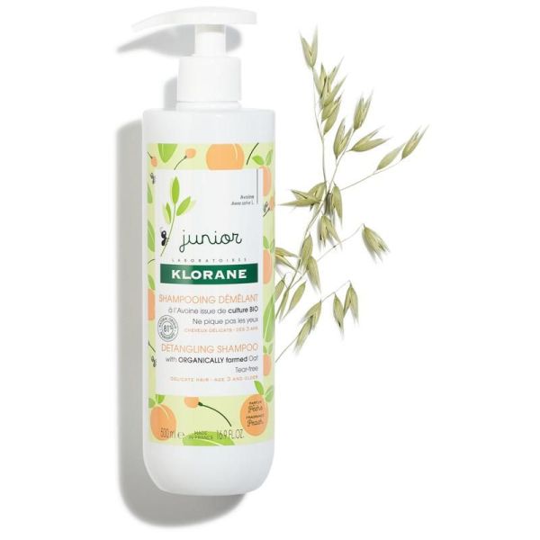 Avoine Shampoing Démêlant - Parfum Pêche - 500ml