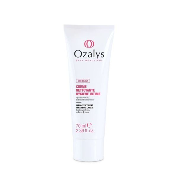 Ozalys Crème Nettoyante Hygiène Intime - 70 ml