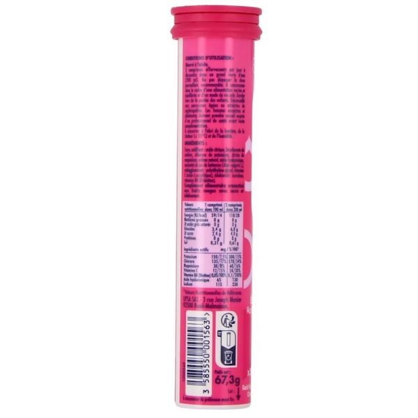 HydraFizz Hydra Sans Sucre goût citron - 16 comprimés effervescents