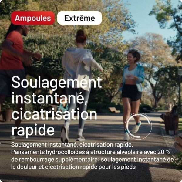 Ampoules Extrême Talon - 5 pansements