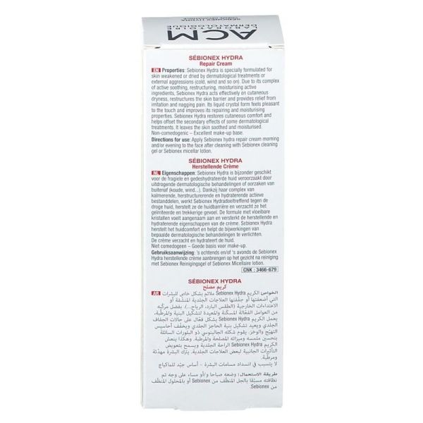 Sebionex Hydra Crème réparatrice - 40ml