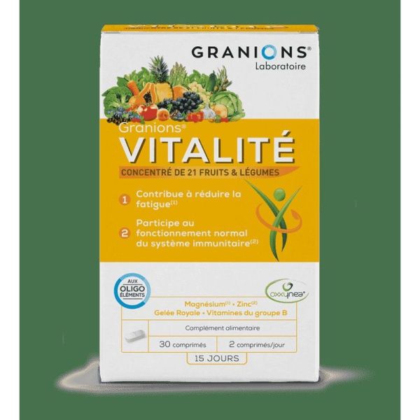 Vitalité 30 comprimés