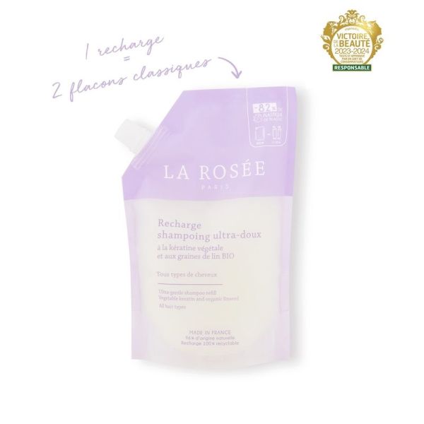Recharge shampoing ultra-doux - 400 mL
