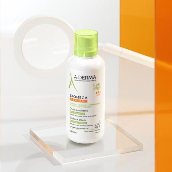 EXOMEGA CONTROL Crème émolliente anti-démangeaisons - 200ml