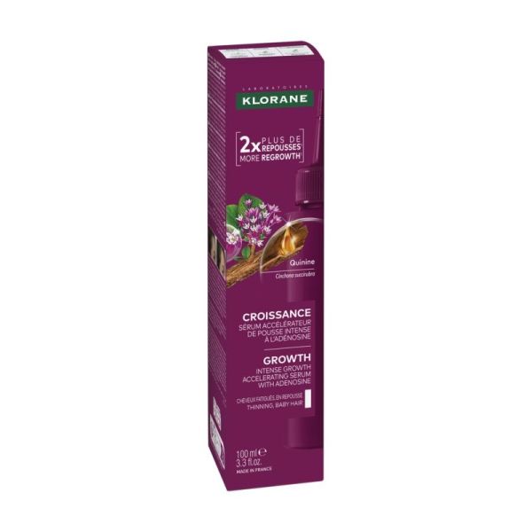 CROISSANCE Sérum accélérateur de pousse intense à l'Adénosine - 100 ml