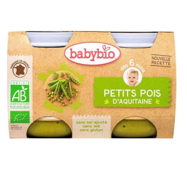 Légumes Petits pois des Hauts-de-France - 2x130g