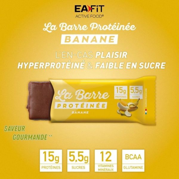 Barre Protéinée Banane - 46g