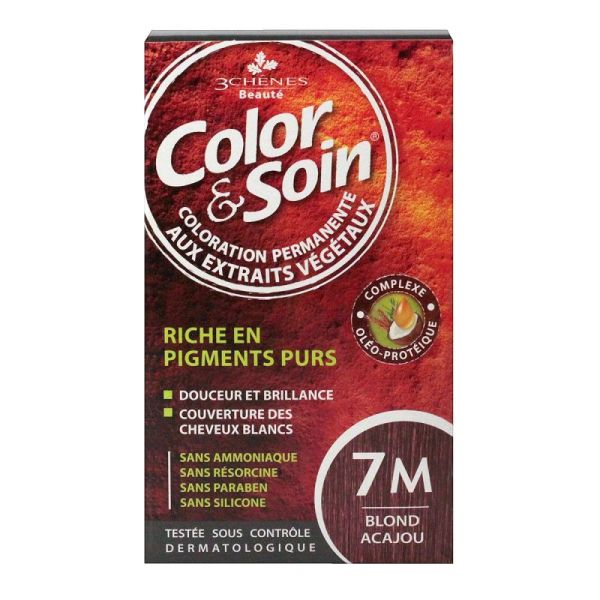 Color & Soin Coloration Blond Acajou 7M