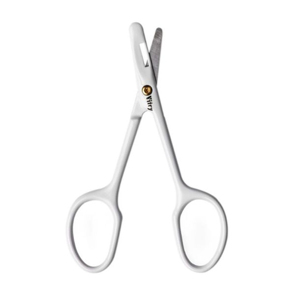 Accessoires ciseaux nourrisson sécurité inox - Blanc