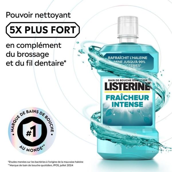 Bain de bouche Fraîcheur Intense - 500 ml