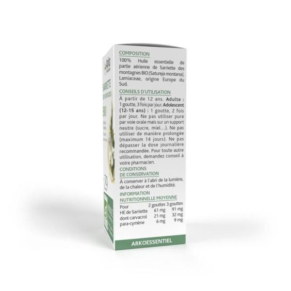 Olfae® Huile essentielle de Sarriette des montagnes BIO - 5ml