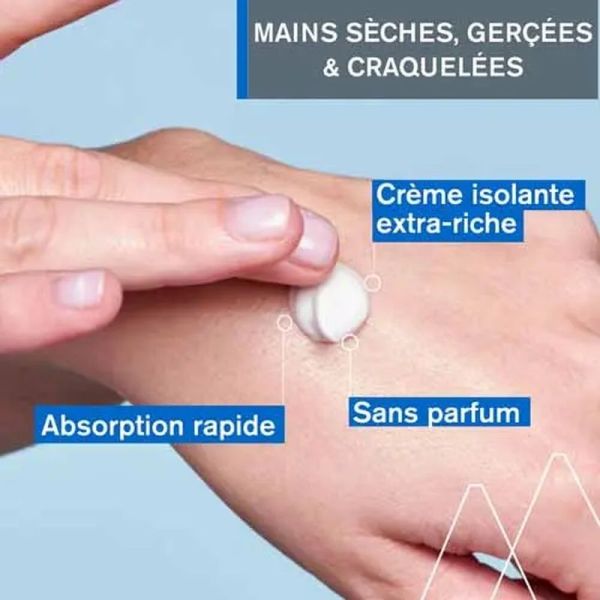 Crème Mains Isolante Réparatrice Bariéderm-Cica - 50 ml