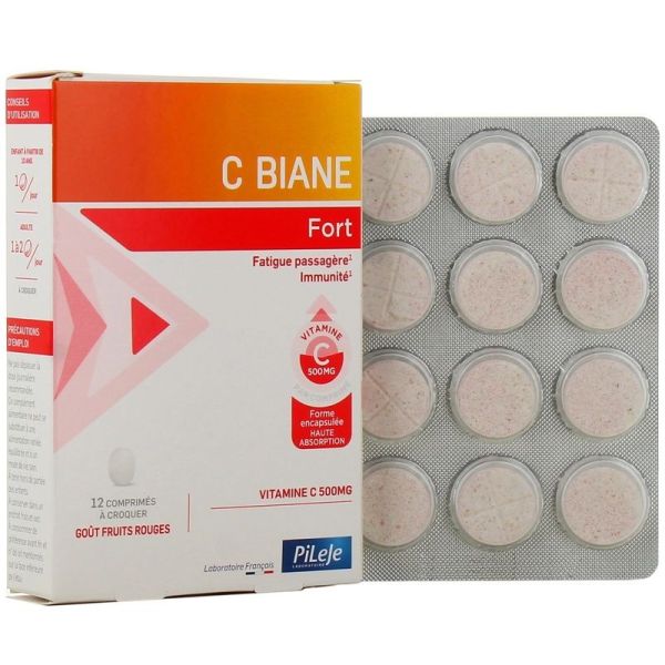 C Biane Fort - 12 comprimés à croquer