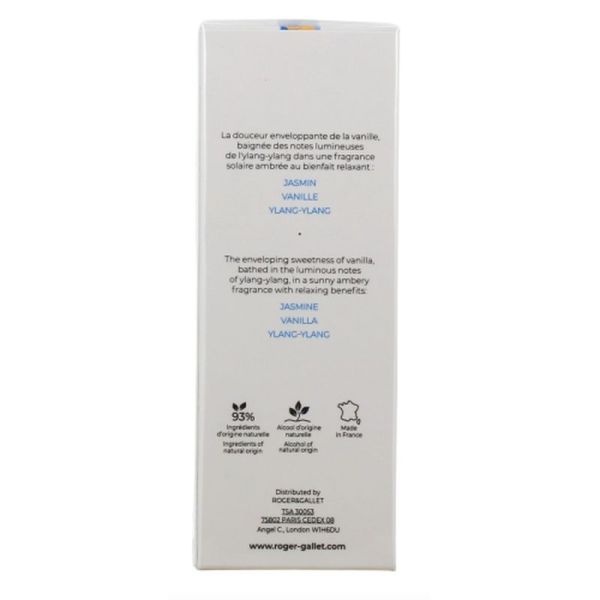 Vanille Soleil Eau Parfumée Bienfaisante - 100ml