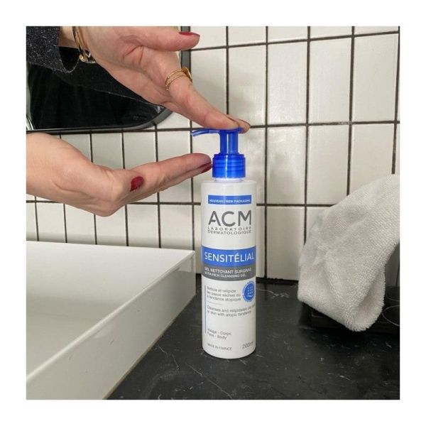 Sensitélial Gel Nettoyant Surgras - 200 ml