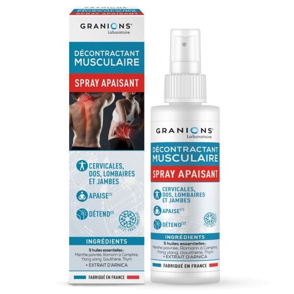 Décontractant Musculaire spray apaisant - 100ml