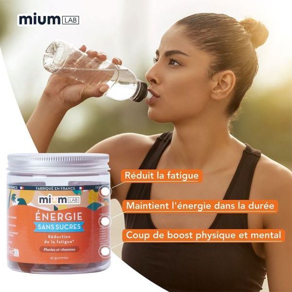 Gummies énergie sans sucres - 42g