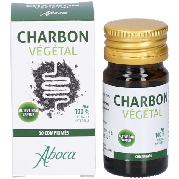 Charbon Végétal - 30 comprimés