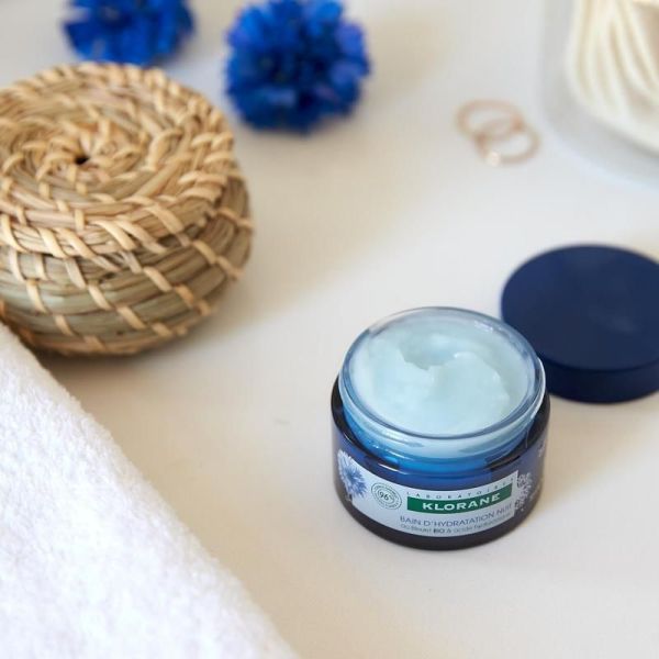 Bleuet Bain d’Hydratation Nuit BIO - 50ml