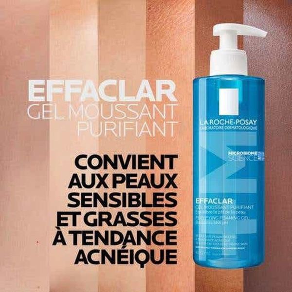 Effaclar Gel Moussant Nettoyant Purifiant - 400ml