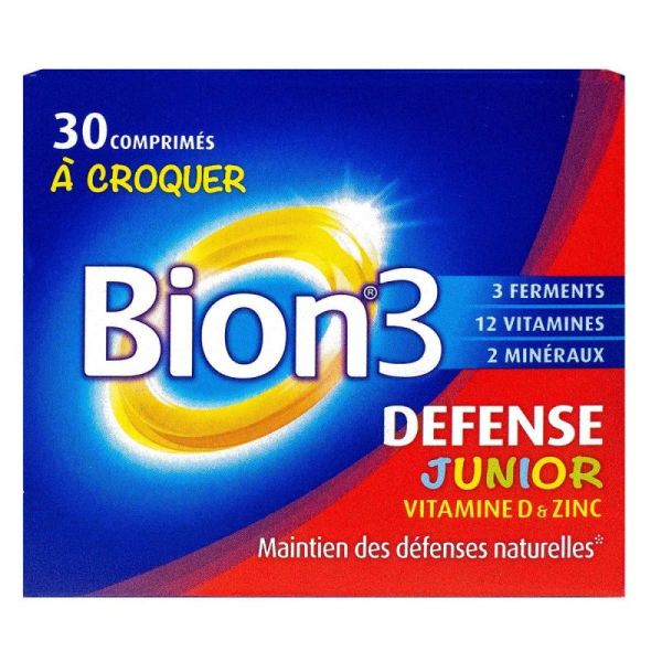 BION®3 DÉFENSE Junior - 30 comprimés