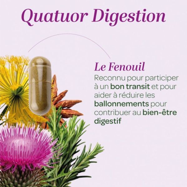 Quatuor Digestion Bio - 150 gélules