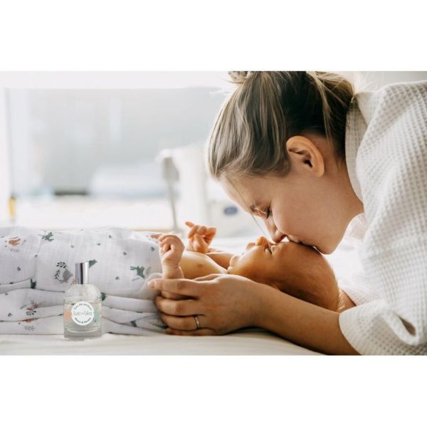Mon Coffret Naissance - Lange & Eau de Senteur - Dès La Naissance - Eau de senteur 50 ml, 1 lange