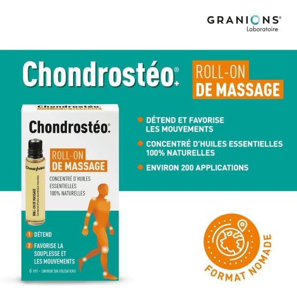 Chondrostéo+ Roll-on de massage - 6 ml